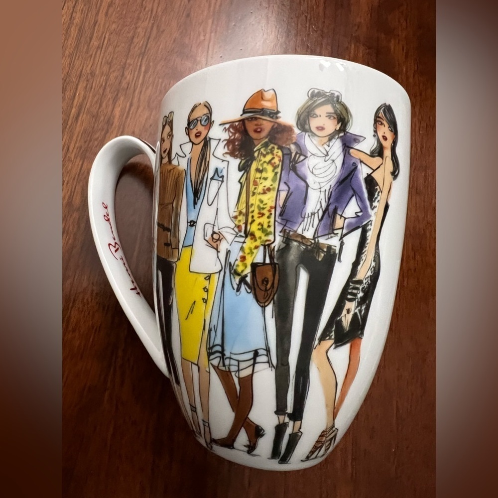 Henri Bendel Fashions Large Coffee Mug